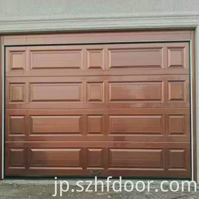 Garage sliding door